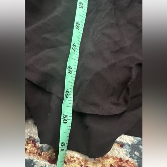 NWT Old Navy Midi Wrap Dress Solid Black Short Sleeve Sz S Tall - Picture 11 of 11